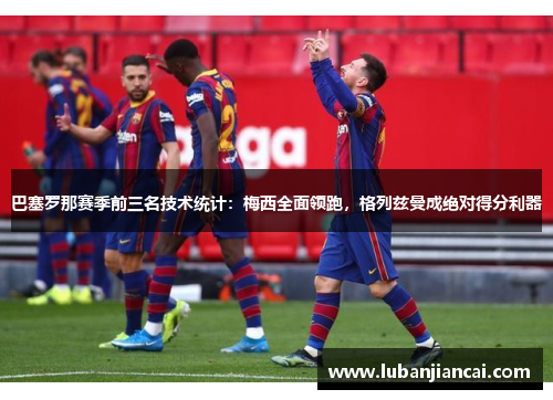 巴塞罗那赛季前三名技术统计：梅西全面领跑，格列兹曼成绝对得分利器