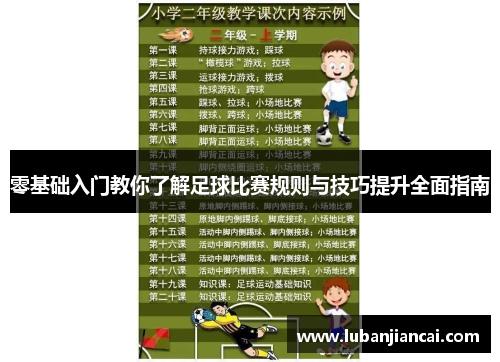 零基础入门教你了解足球比赛规则与技巧提升全面指南